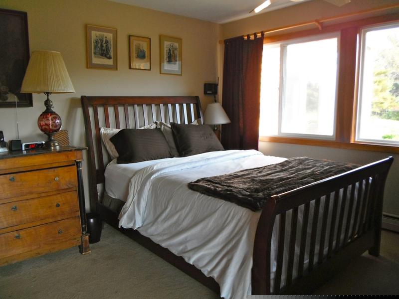 Main floor master bedroom